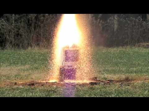 Thermite Reactions - Compilation