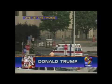 Donald Trump Calls Into WWOR/UPN 9 News on 9/11