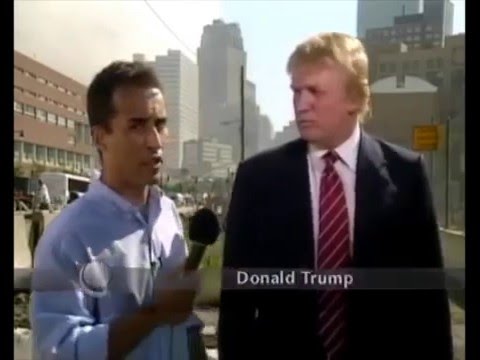 Donald Trump TV Interview at Ground Zero on 9-11-01 (FULL VIDEO)