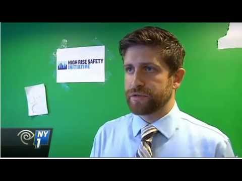 NY1 coverage of the High-Rise Safety Initiative