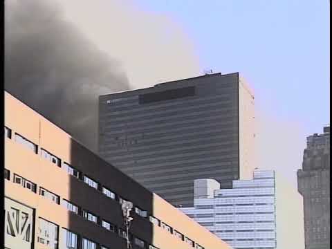 Figure 4.24a Video of WTC 7 Collapse, Perspective 1 — UAF WTC 7 Draft Report